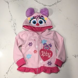 Sesame Street Zoe Face Toddler Hoodie